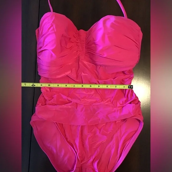 La Blanca, Hot Pink, One Piece, Swim Suit - Picture 5 of 7